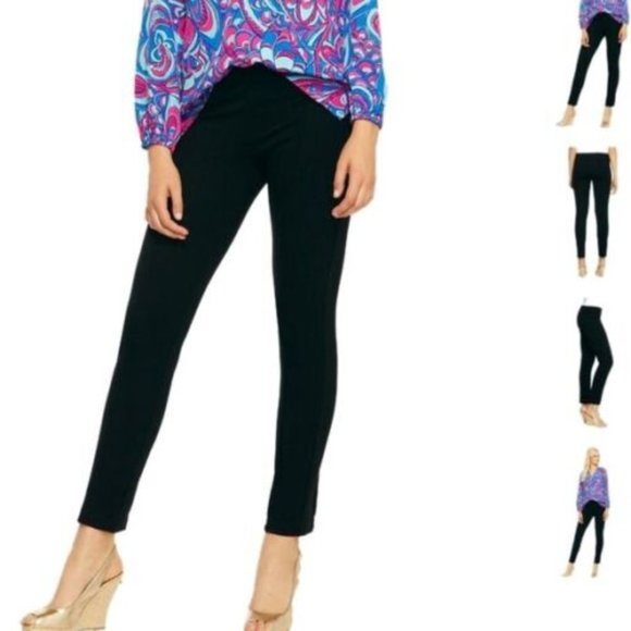 Lilly Pulitzer Pants - NWT Lilly Pulitzer The Tuxedo Travel Pant Black Pull On Pants Size Large H13171